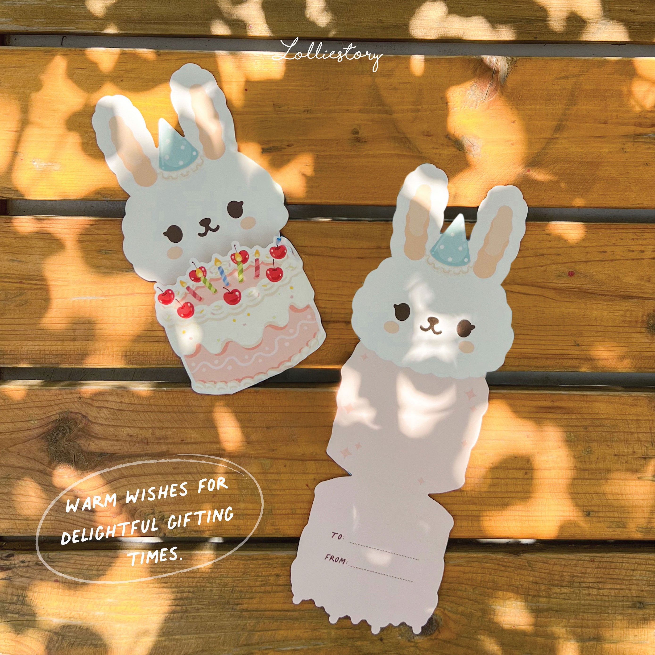 Lolliestory Merchandise Birthday Card