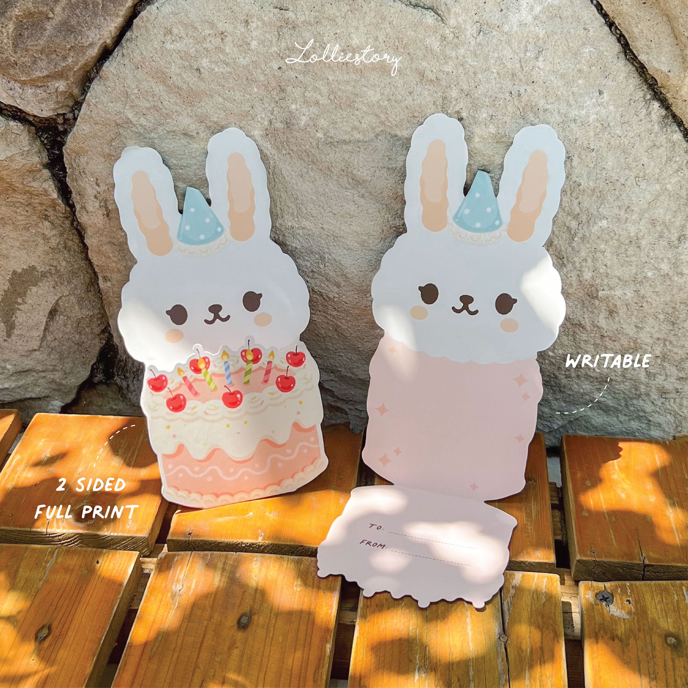 Lolliestory Merchandise Birthday Card