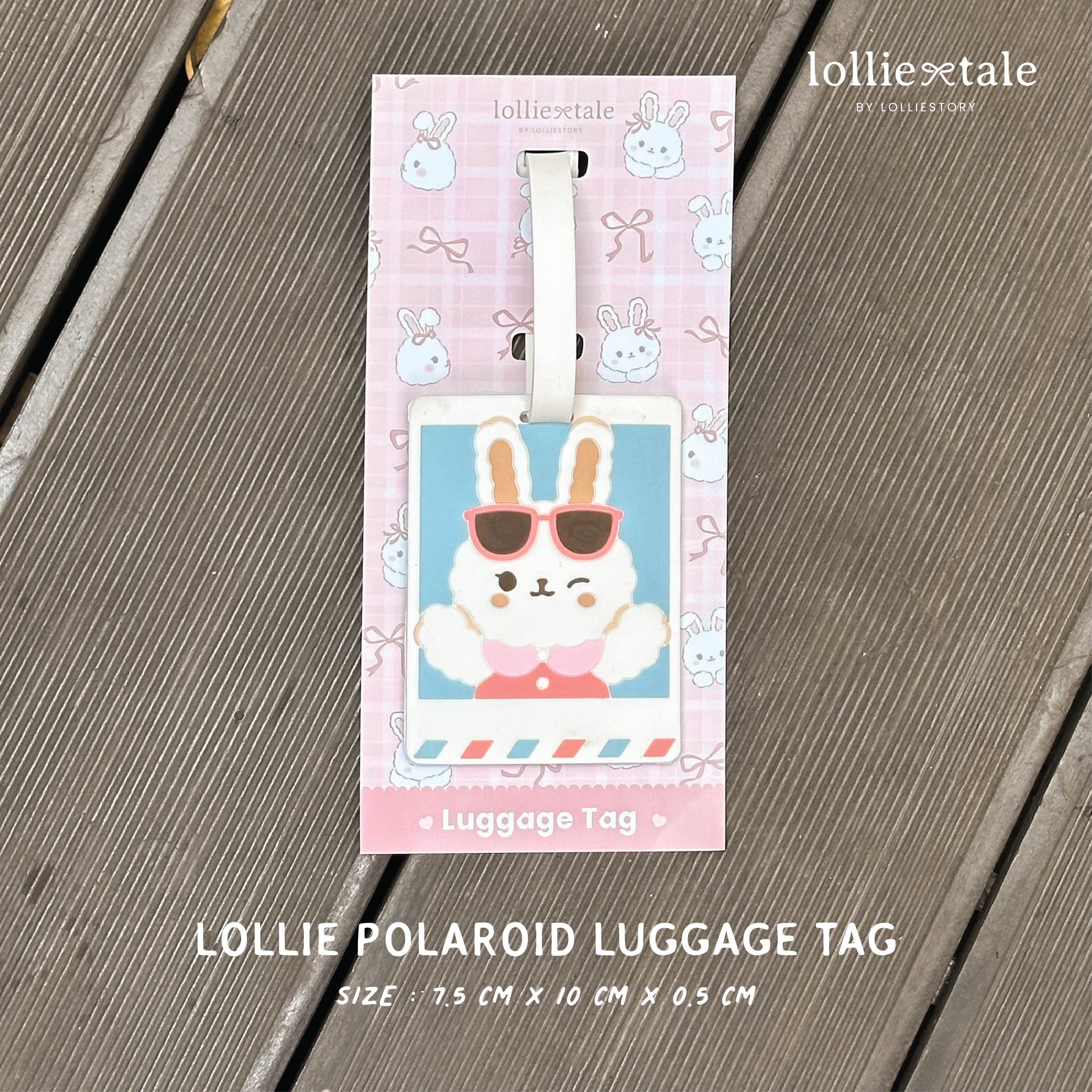 Lolliestory Merchandise Polaroid Luggage Tag