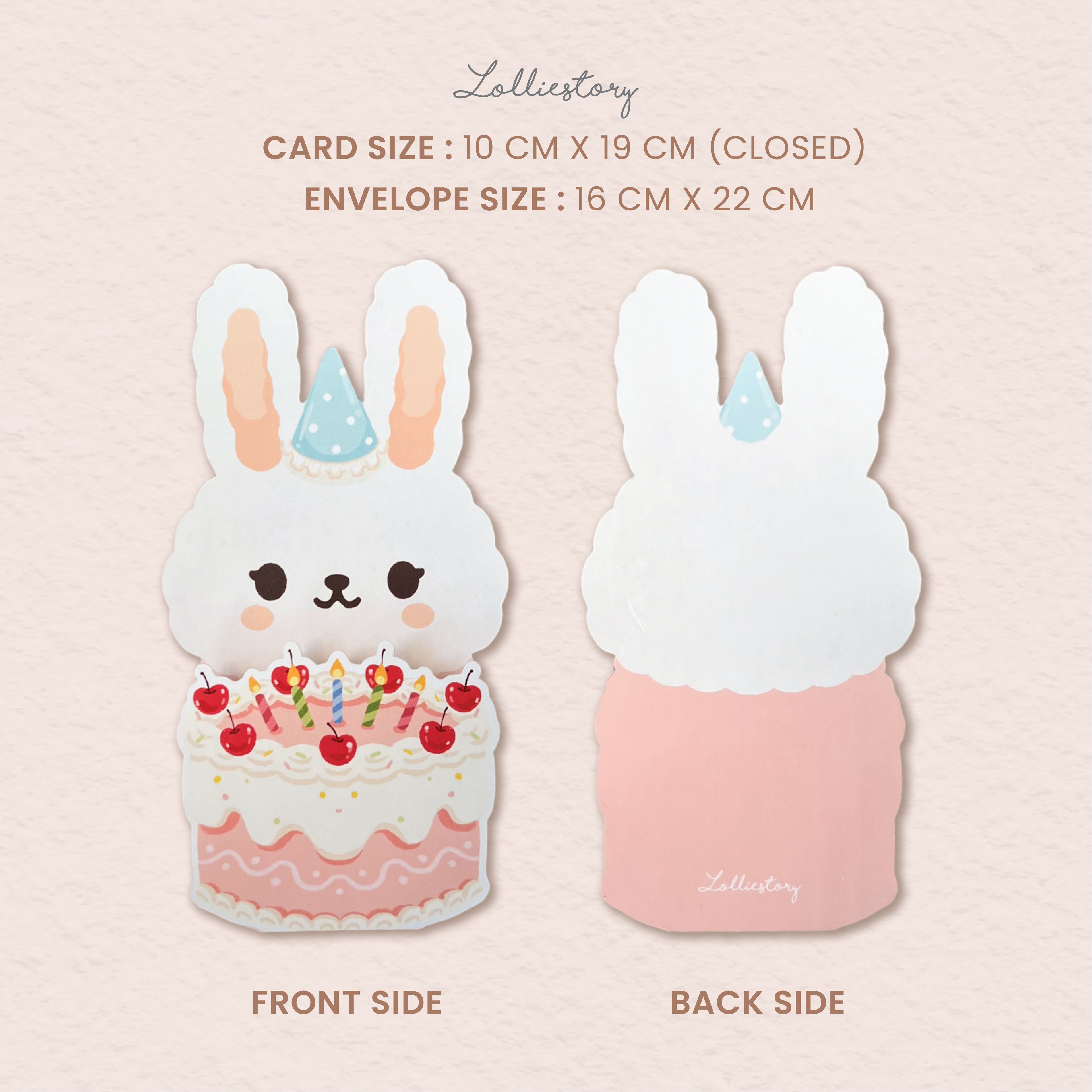 Lolliestory Merchandise Birthday Card
