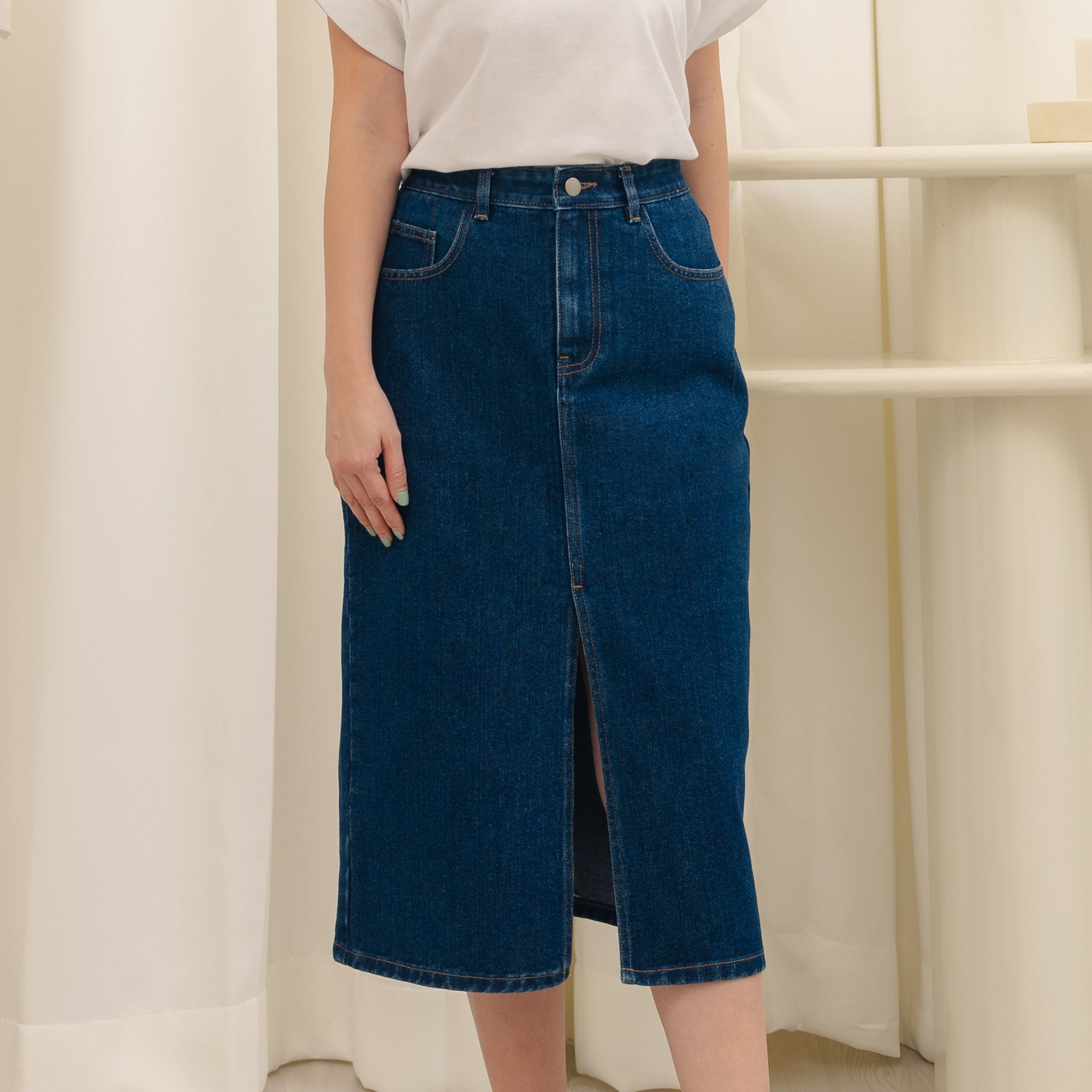 Lolliestory Griffin Denim Skirt