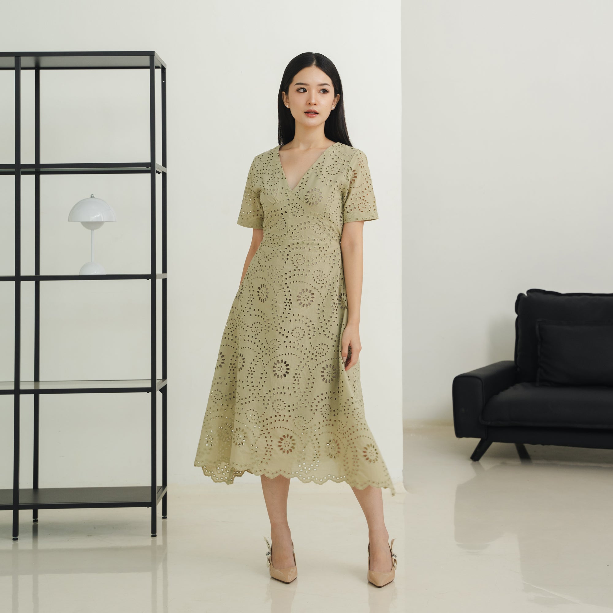 Lolliestory Ethelyn Midi Dress