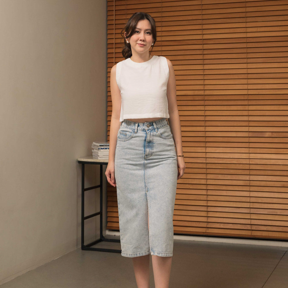 Lolliestory Griffin Denim Skirt