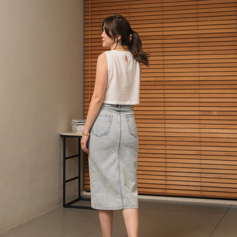 Lolliestory Griffin Denim Skirt