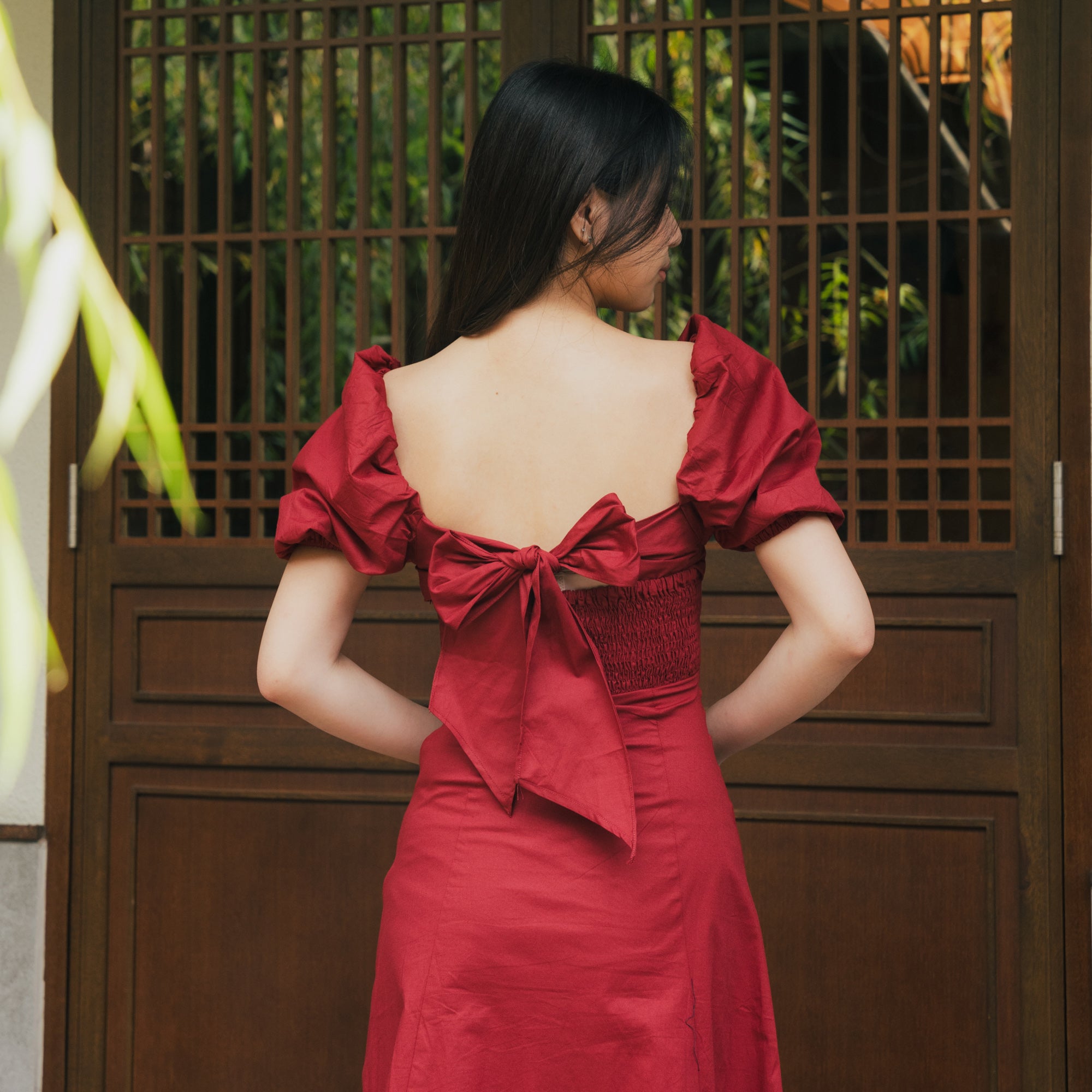 Lolliestory Hibiscus Midi Dress