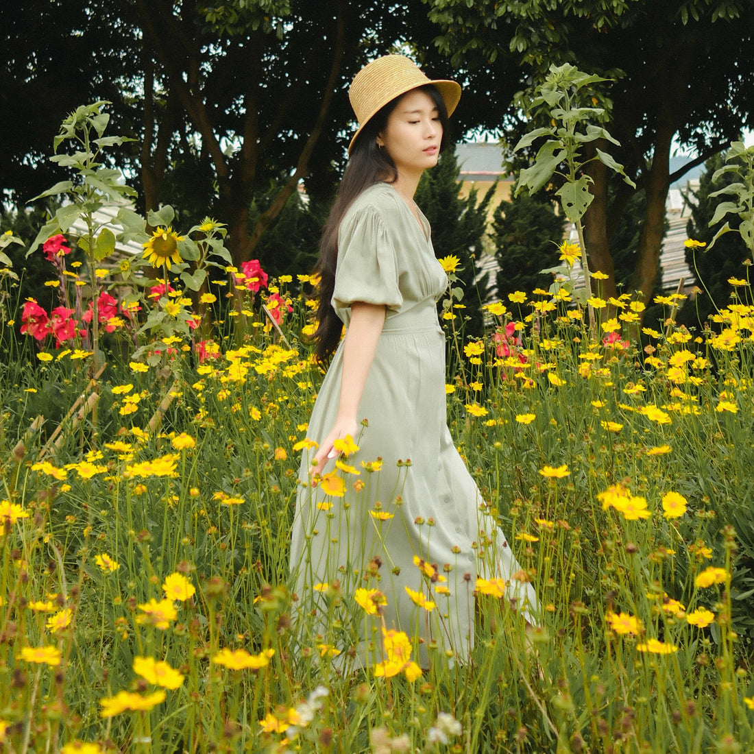 Lolliestory Edna Midi Dress