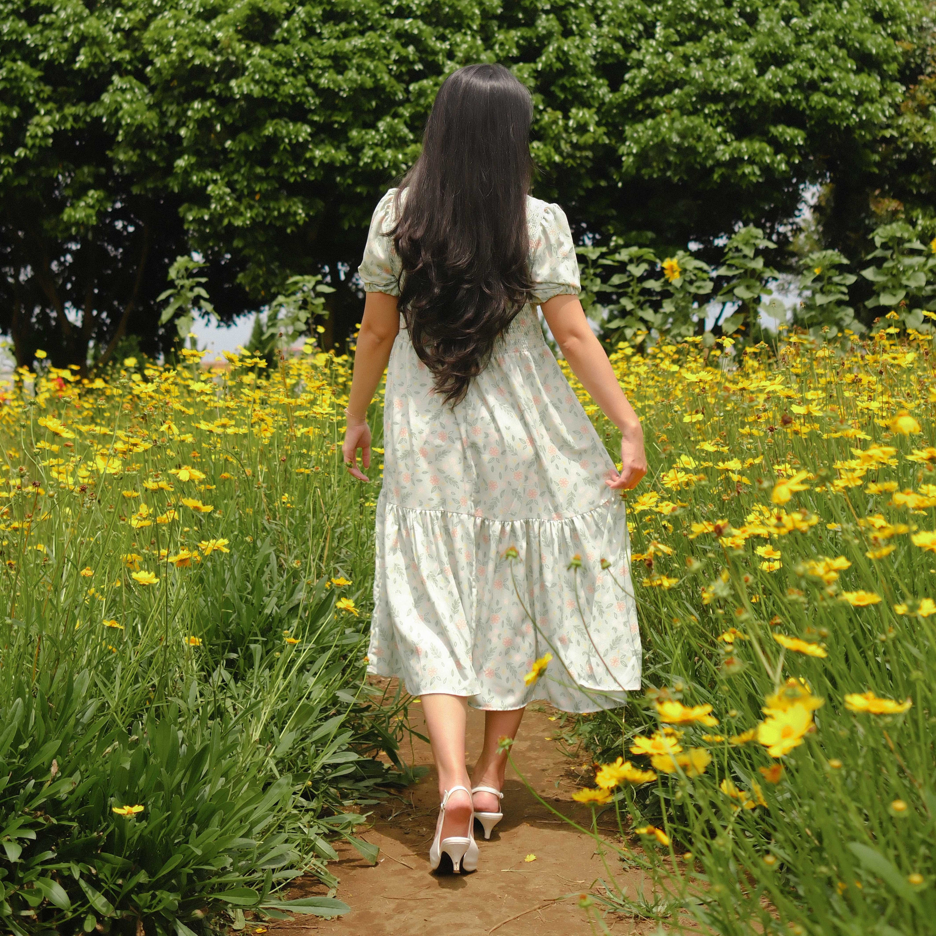 Lolliestory Kenna Midi Dress - DOODLE