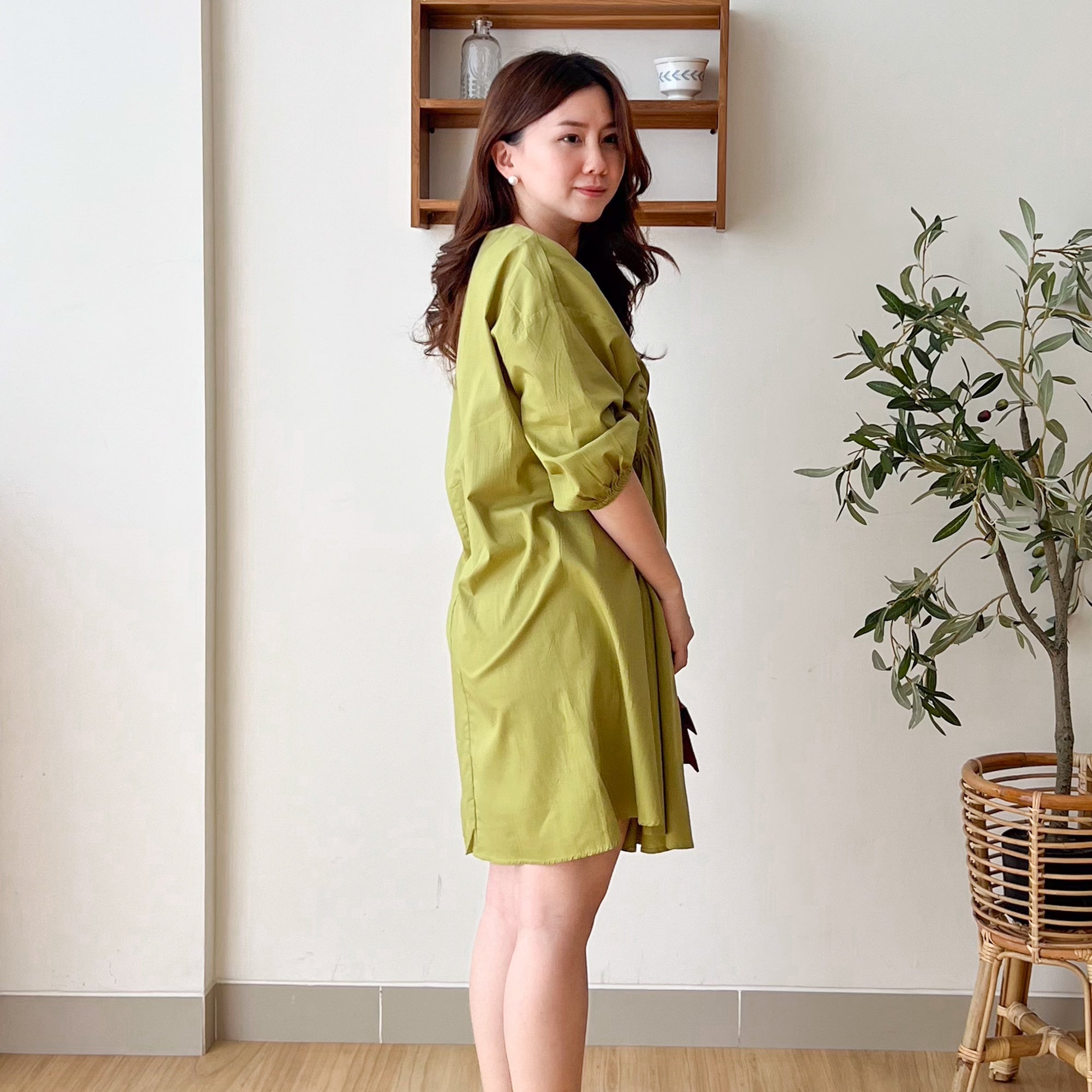 Lolliestory Chrysant Midi Dress