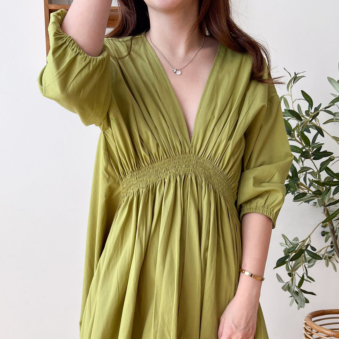 Lolliestory Chrysant Midi Dress