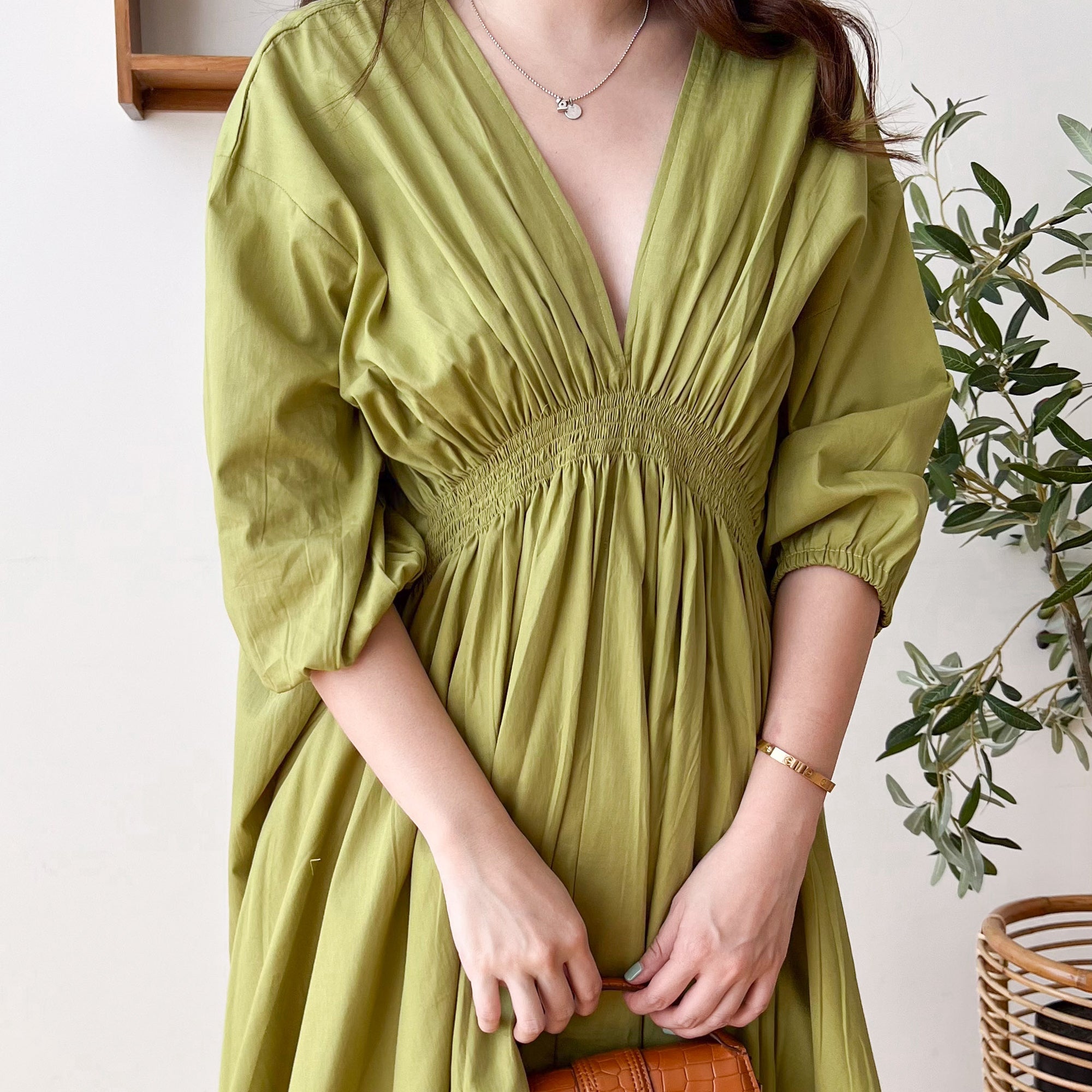Lolliestory Chrysant Midi Dress