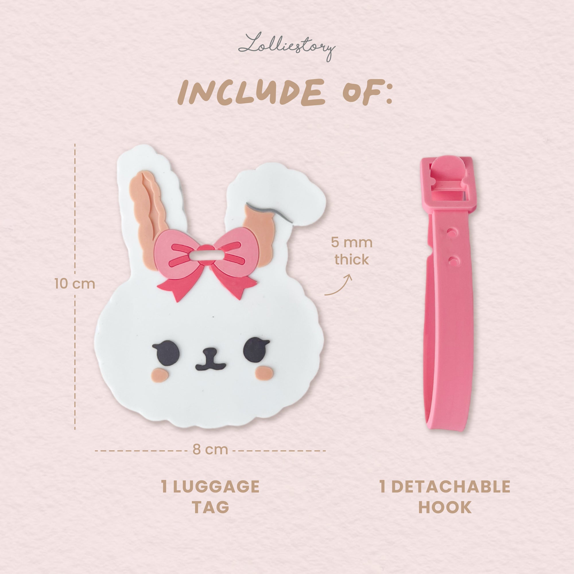 Lolliestory Merchandise - Luggage Tag