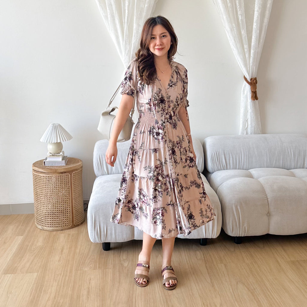 Lolliestory Clarina Floral Pattern Dress