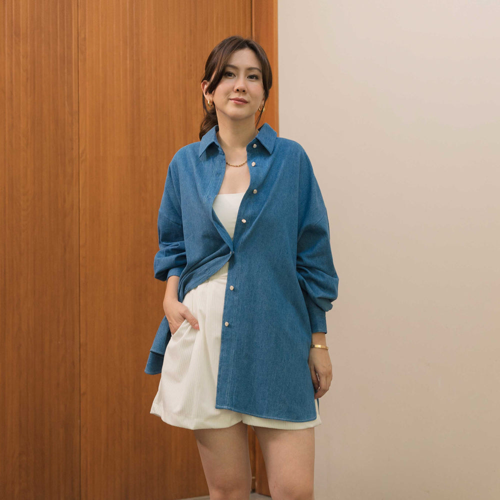 Lolliestory Kleora Denim Top