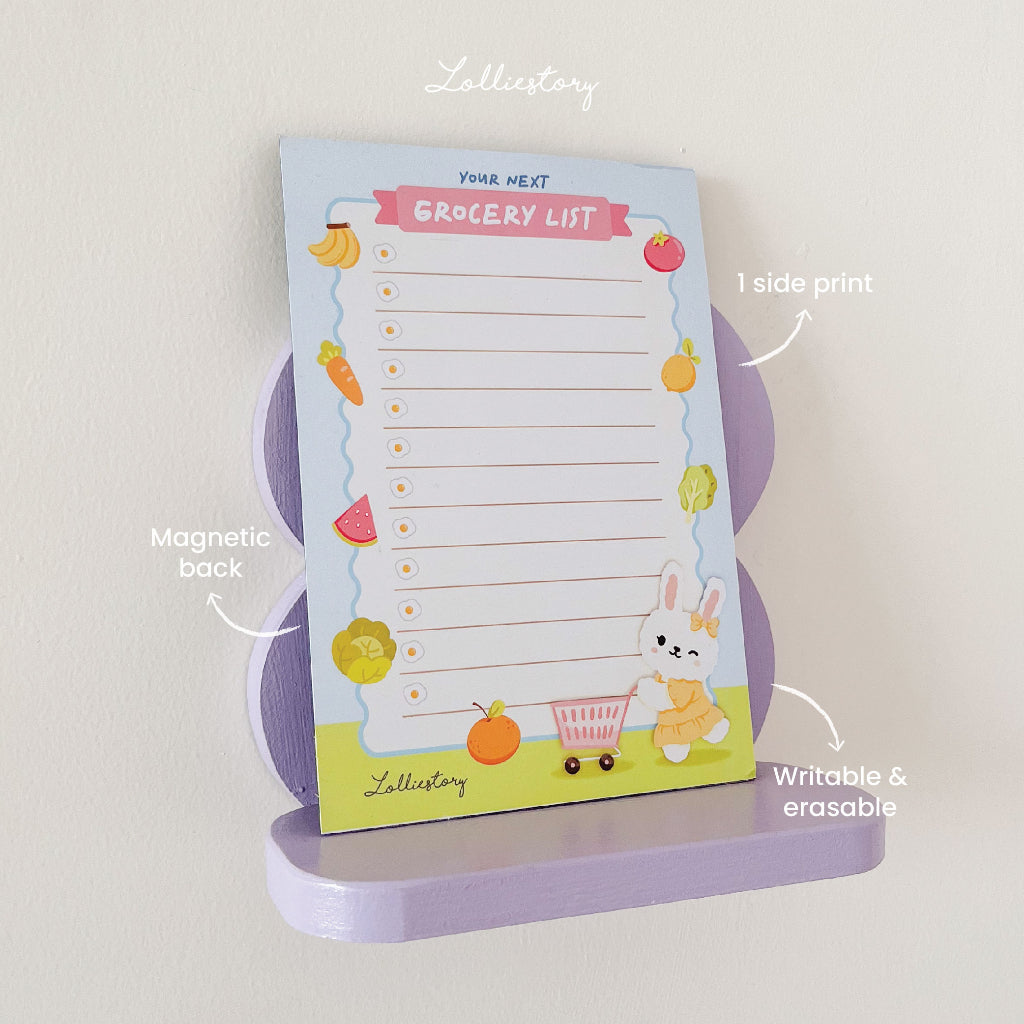 Lolliestory Magnetic Grocery List