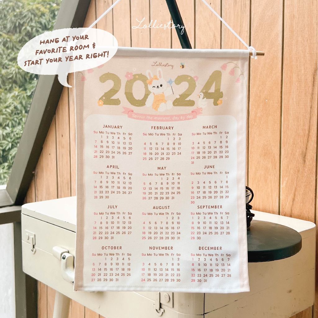 Lolliestory Merchandise 2024 Wall Calendar