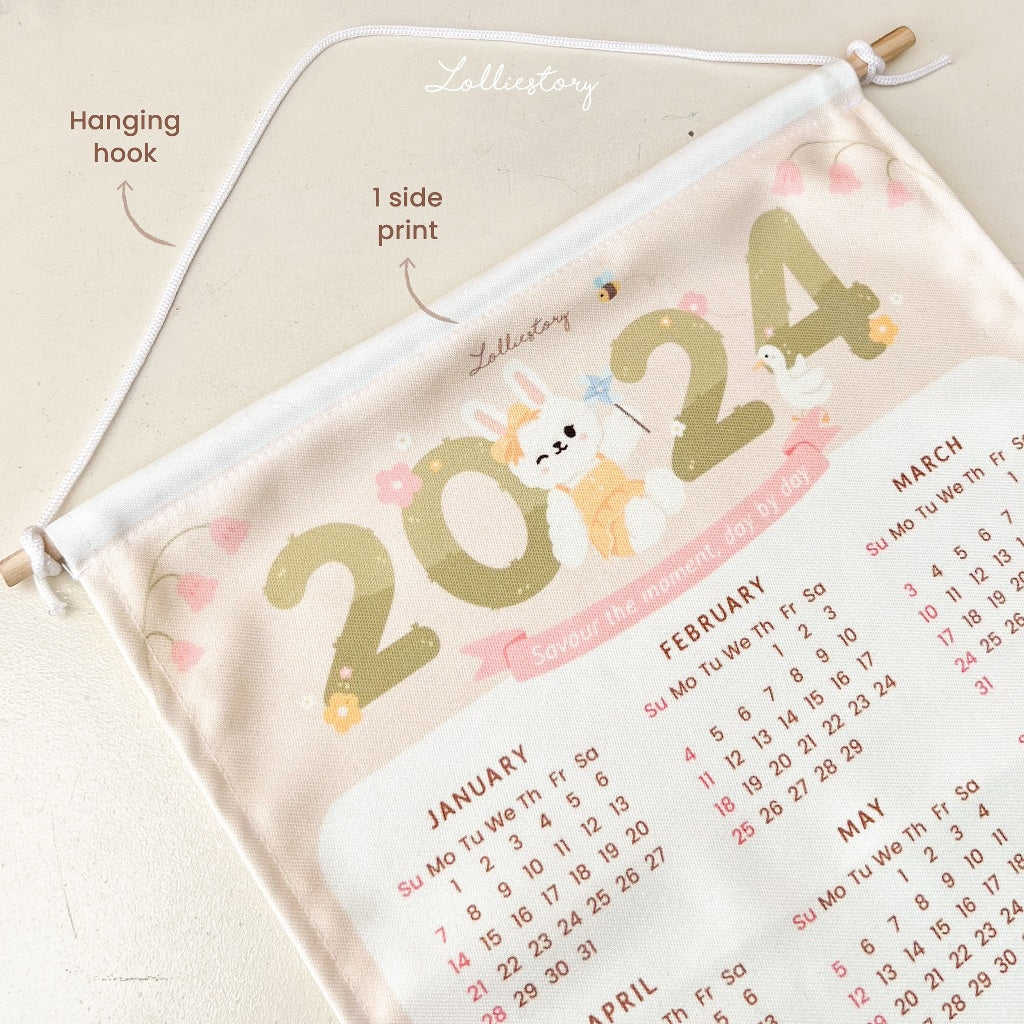 Lolliestory Merchandise 2024 Wall Calendar