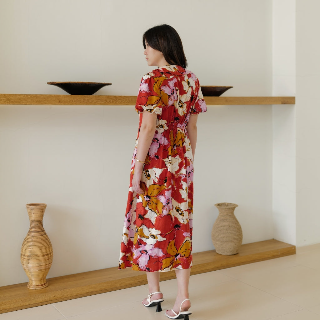 Lolliestory Volca Midi Dress