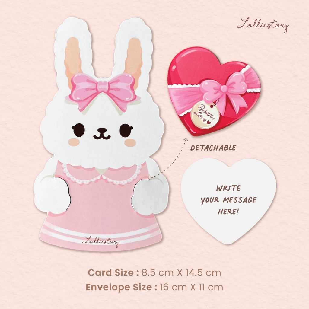 Lolliestory Merchandise Valentine Card