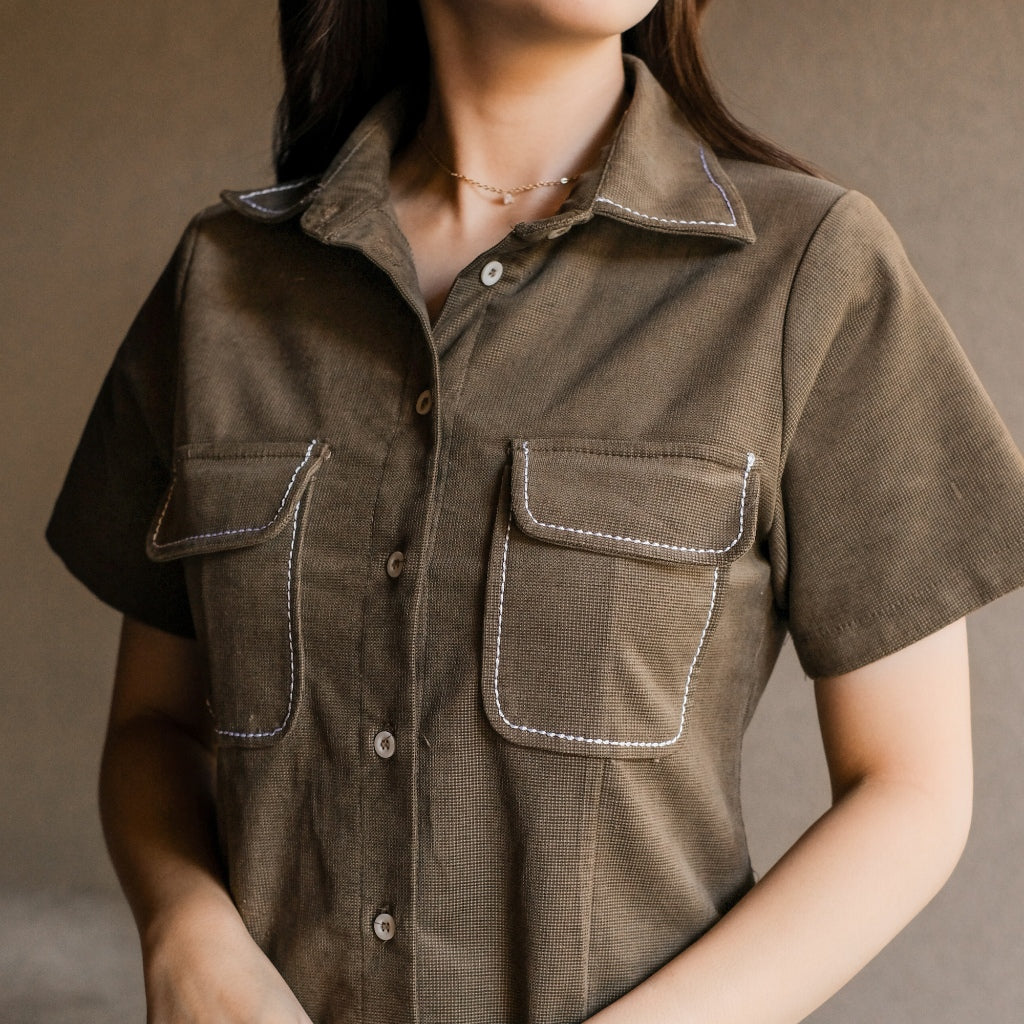 Lolliestory Grain Midi Dress