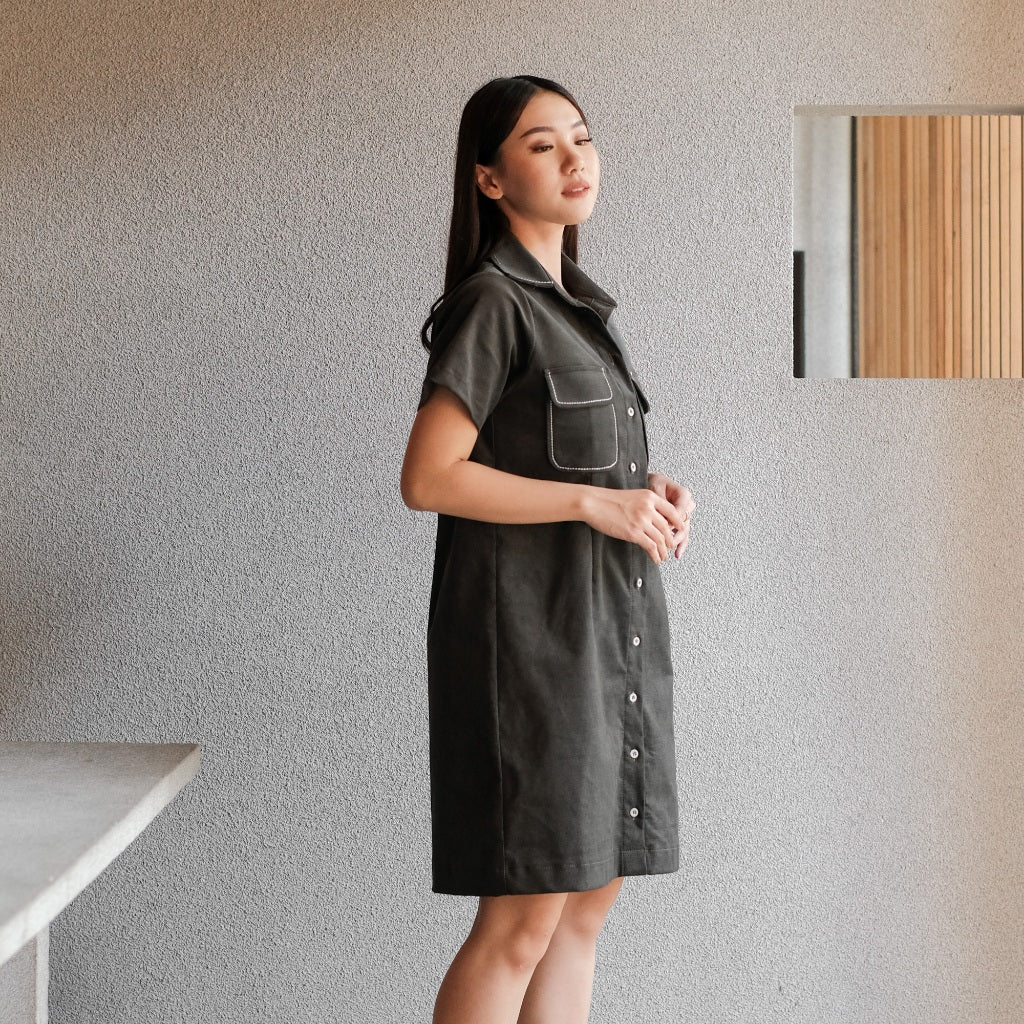 Lolliestory Grain Midi Dress