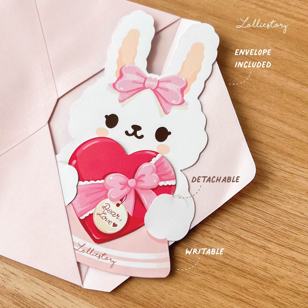 Lolliestory Merchandise Valentine Card