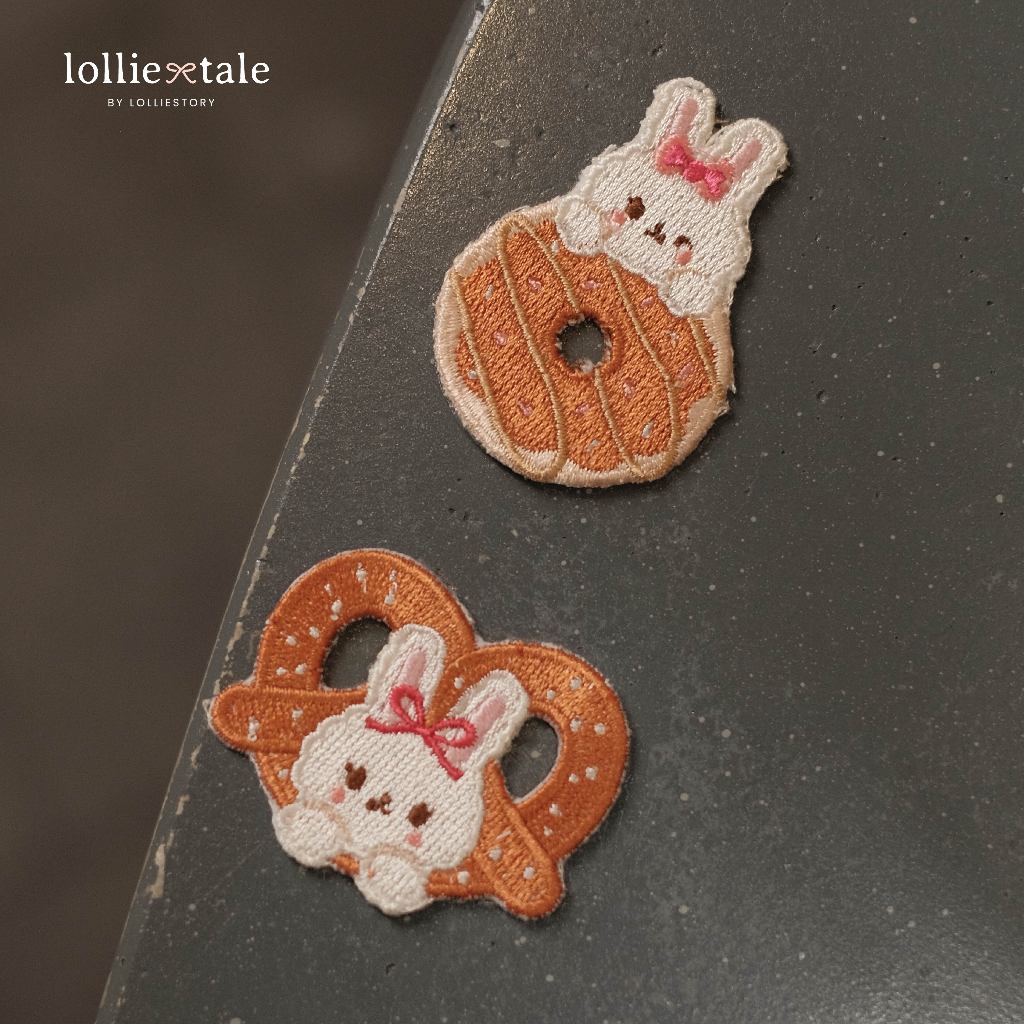 Lolliestory Merchandise Bunny Iron Patch