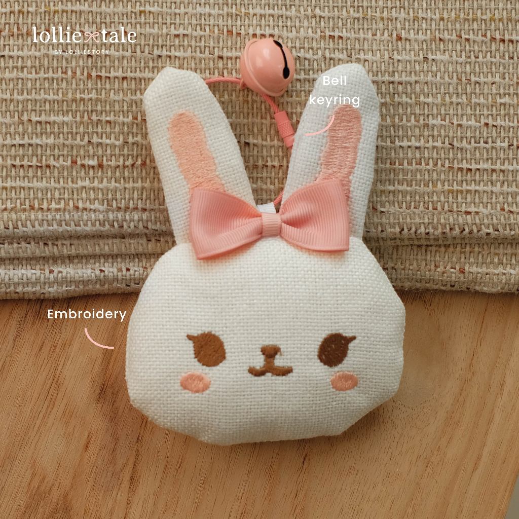 Lolliestory Merchandise Bunny Bag Charm