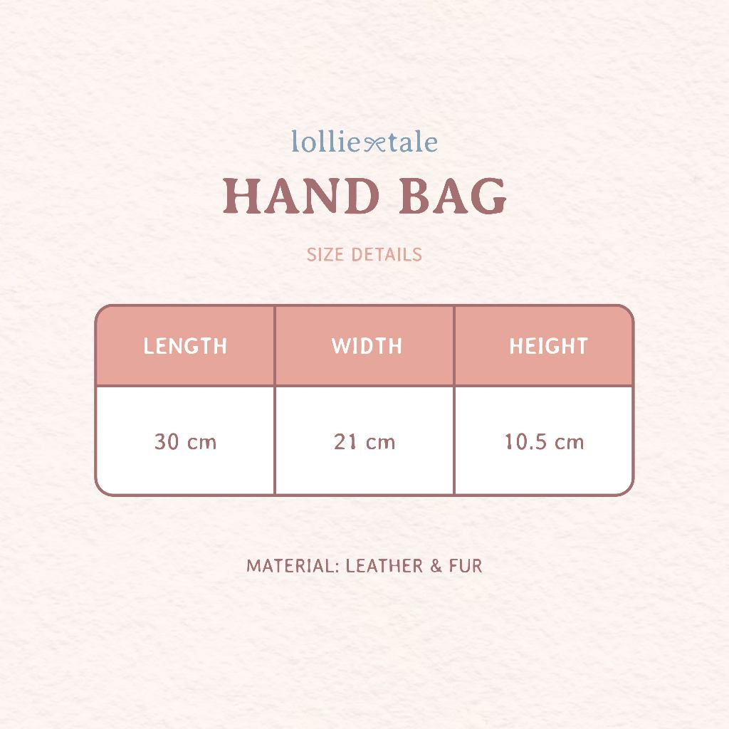Lolliestory Merchandise Leather Bag