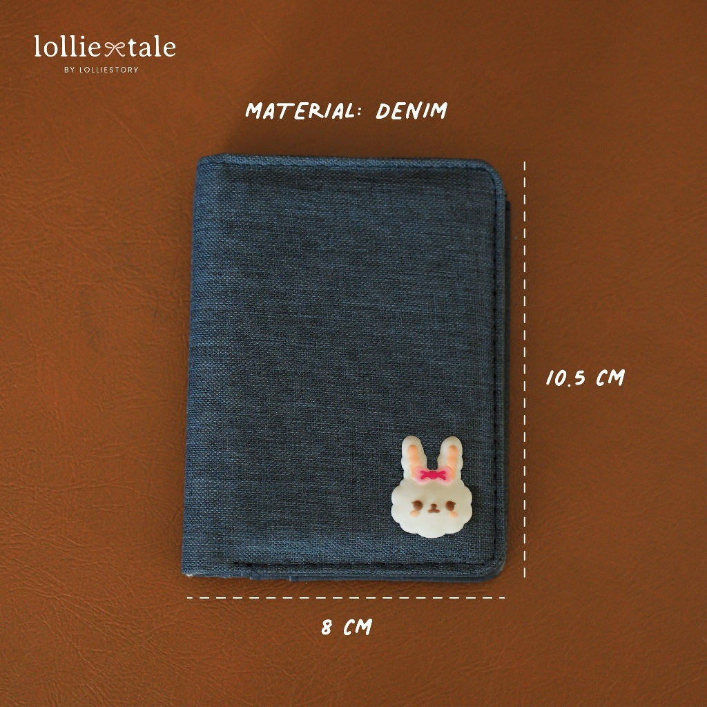 Lolliestory Merchandise Denim Card Wallet