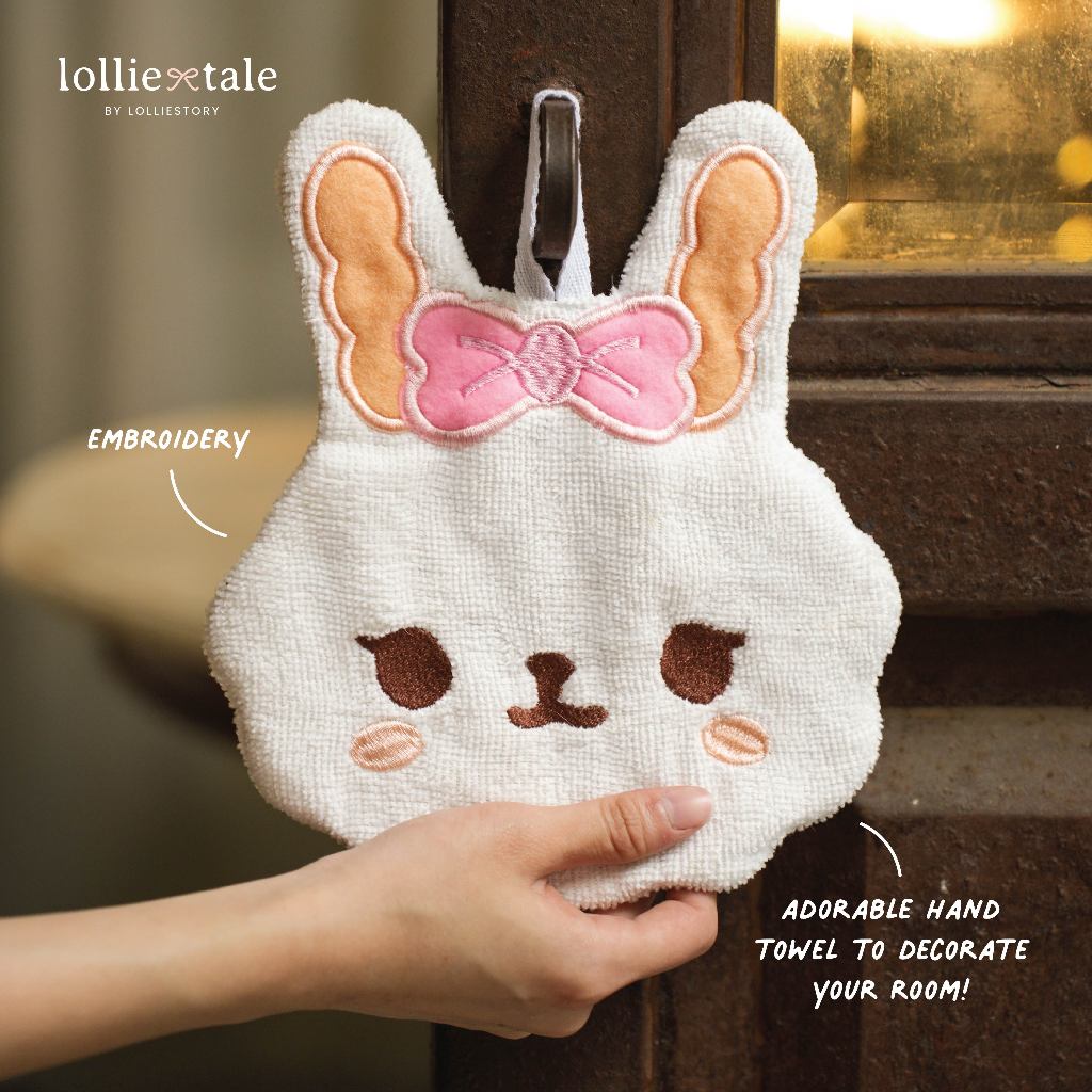 Lolliestory Merchandise Bunny Hand Towel