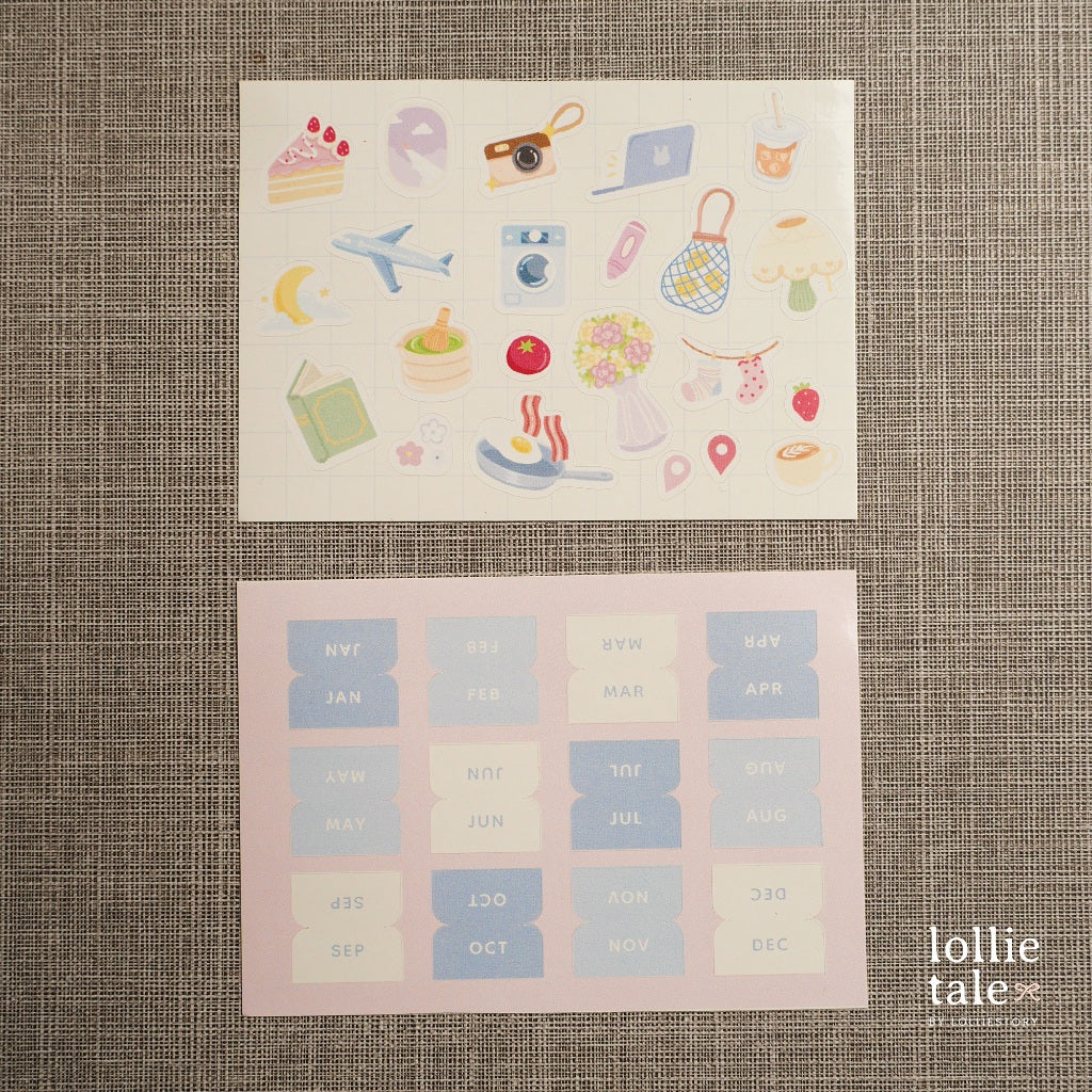 Lolliestory Merchandise 2026 Undated Daily Planner (A6 Size)