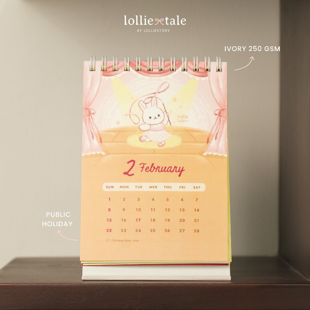 Lolliestory Merchandise - 2026 Calendar