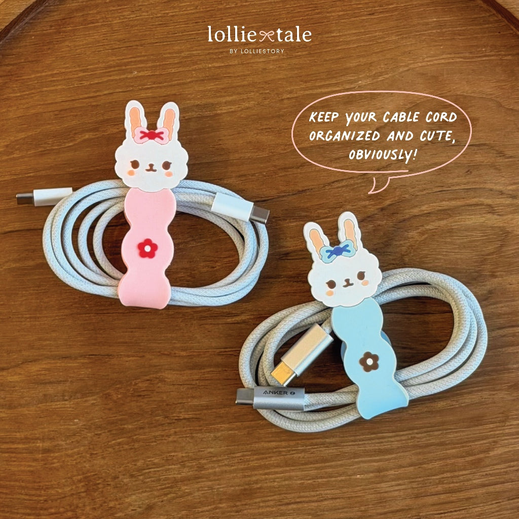 Lolliestory Merchandise Rubber Cable Holder