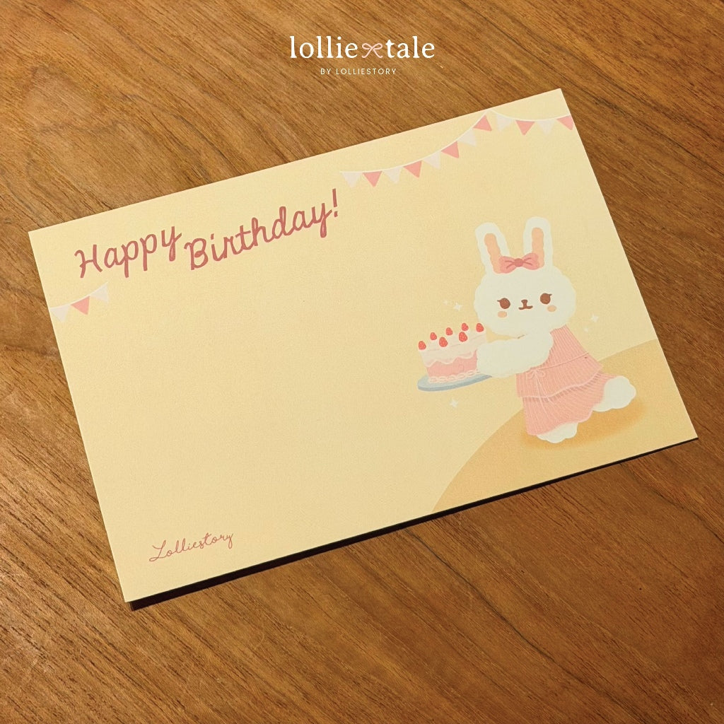 Lolliestory Merchandise A6 Birthday Card