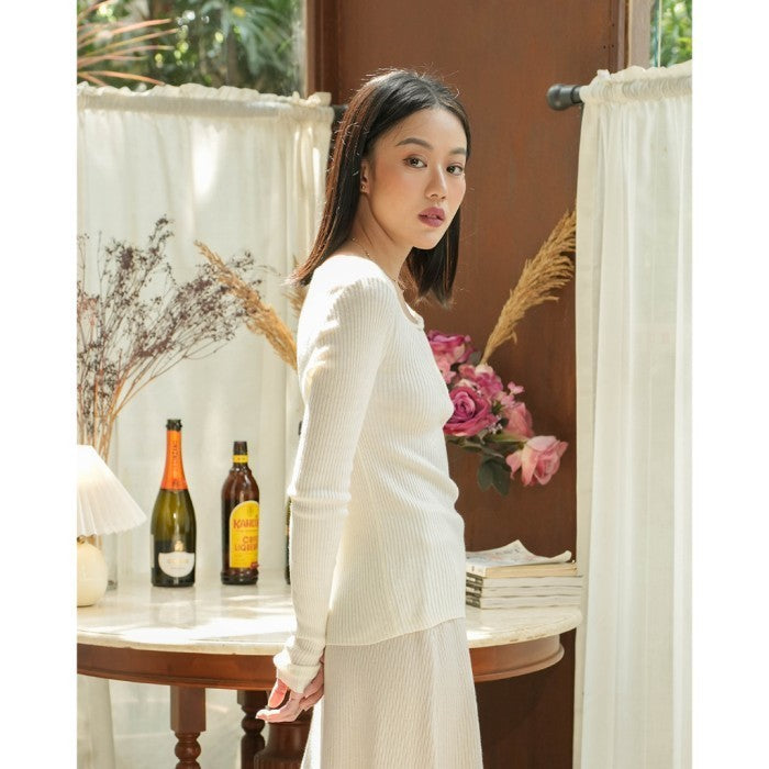 CHERIE - NOÉMIE TOP WHITE