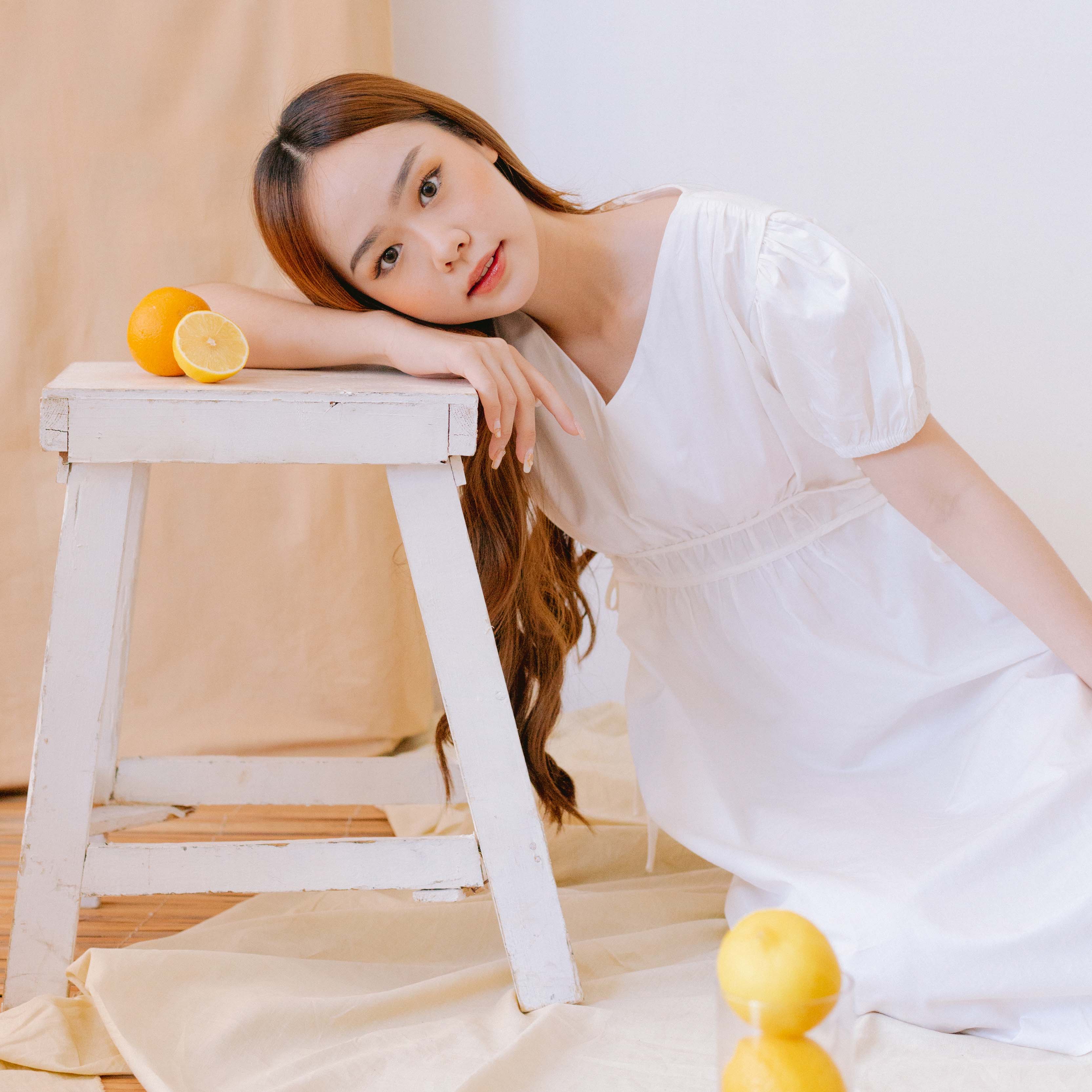 Rylie Cotton Midi Dress