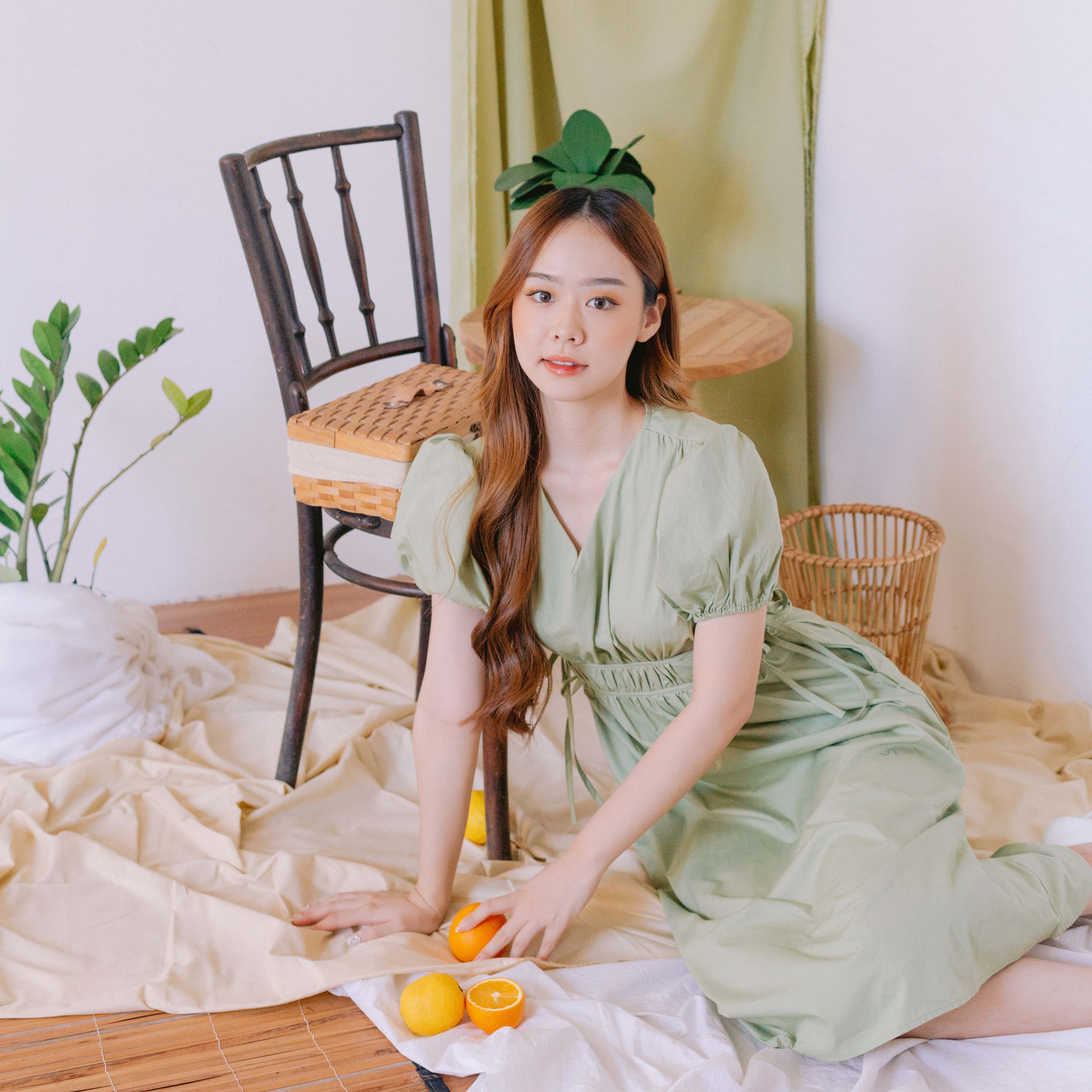 Rylie Cotton Midi Dress