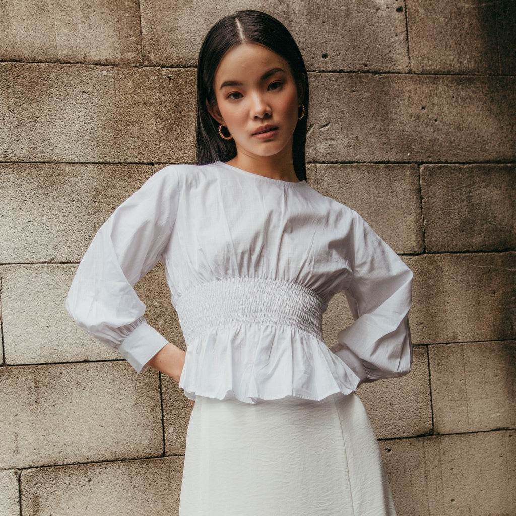 Lolliestory Ciara Cotton Peplum Top