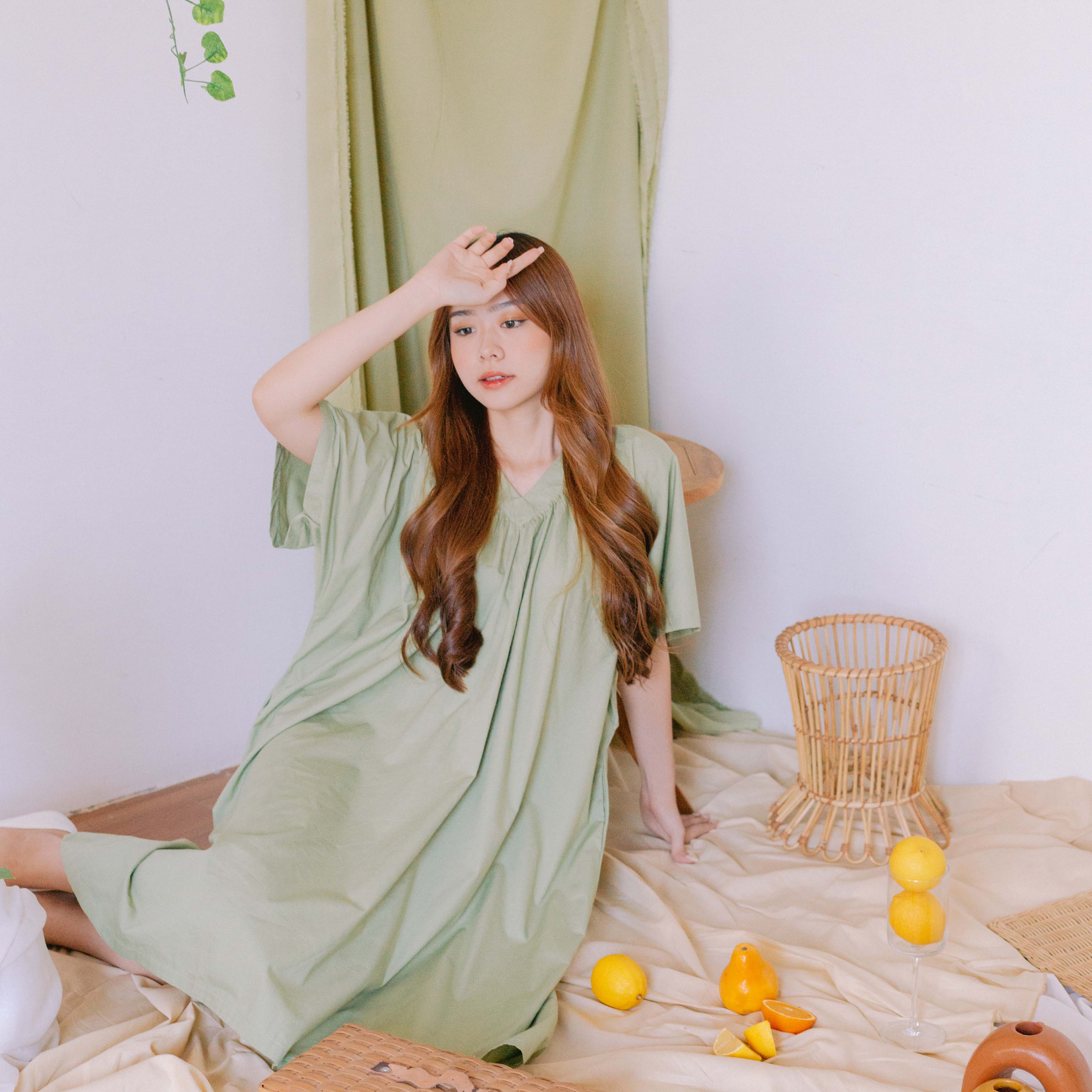 Lolliestory Charlotte Cotton Midi Dress