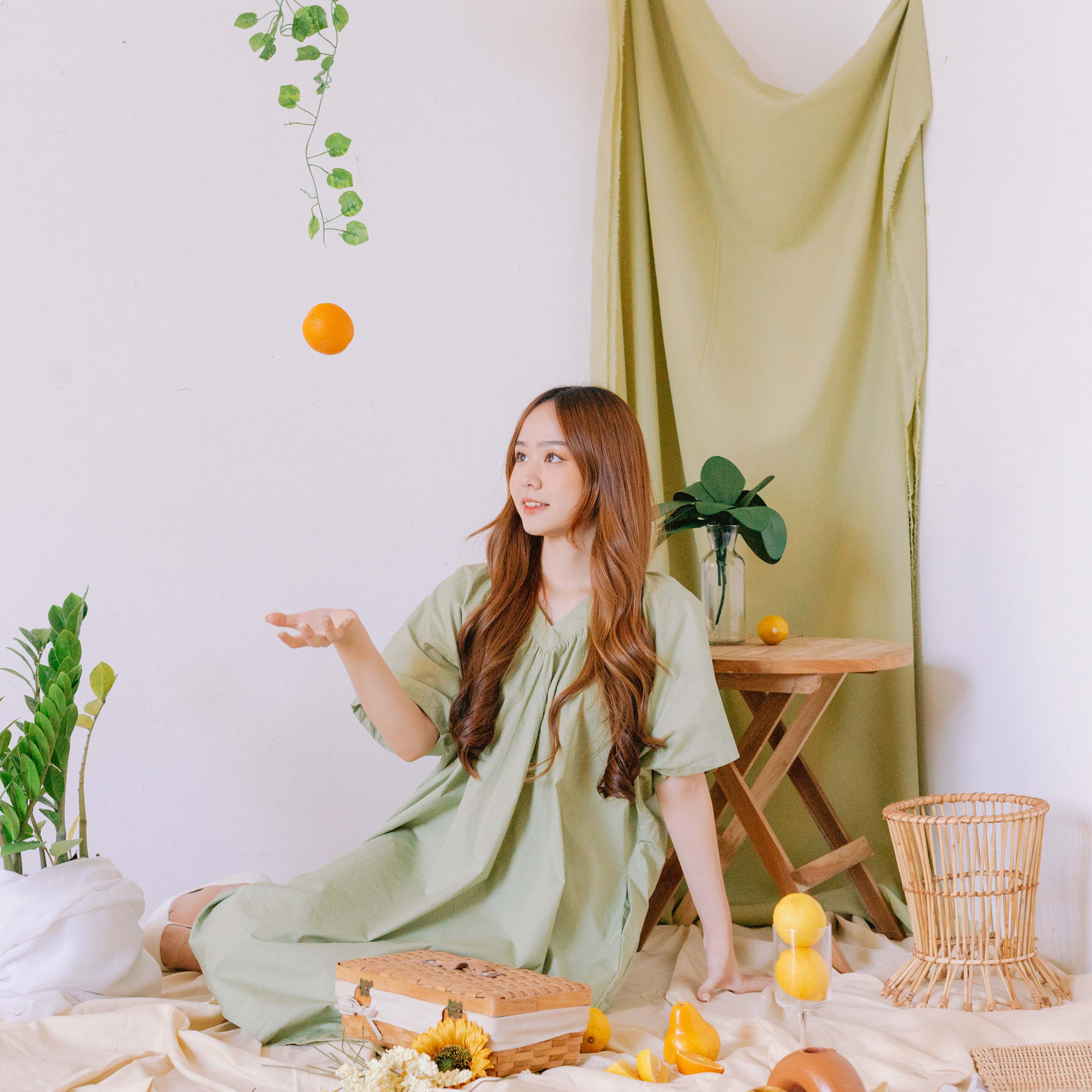 Lolliestory Charlotte Cotton Midi Dress