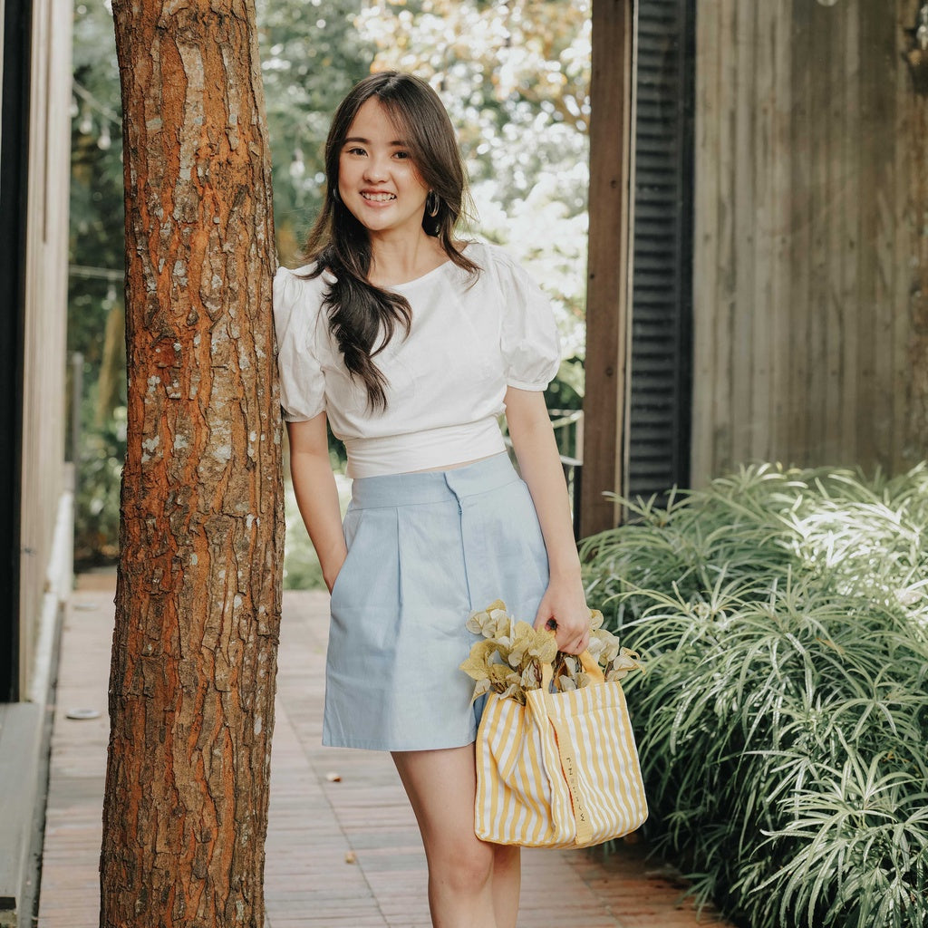 Lolliestory Celia Bow Crop Top