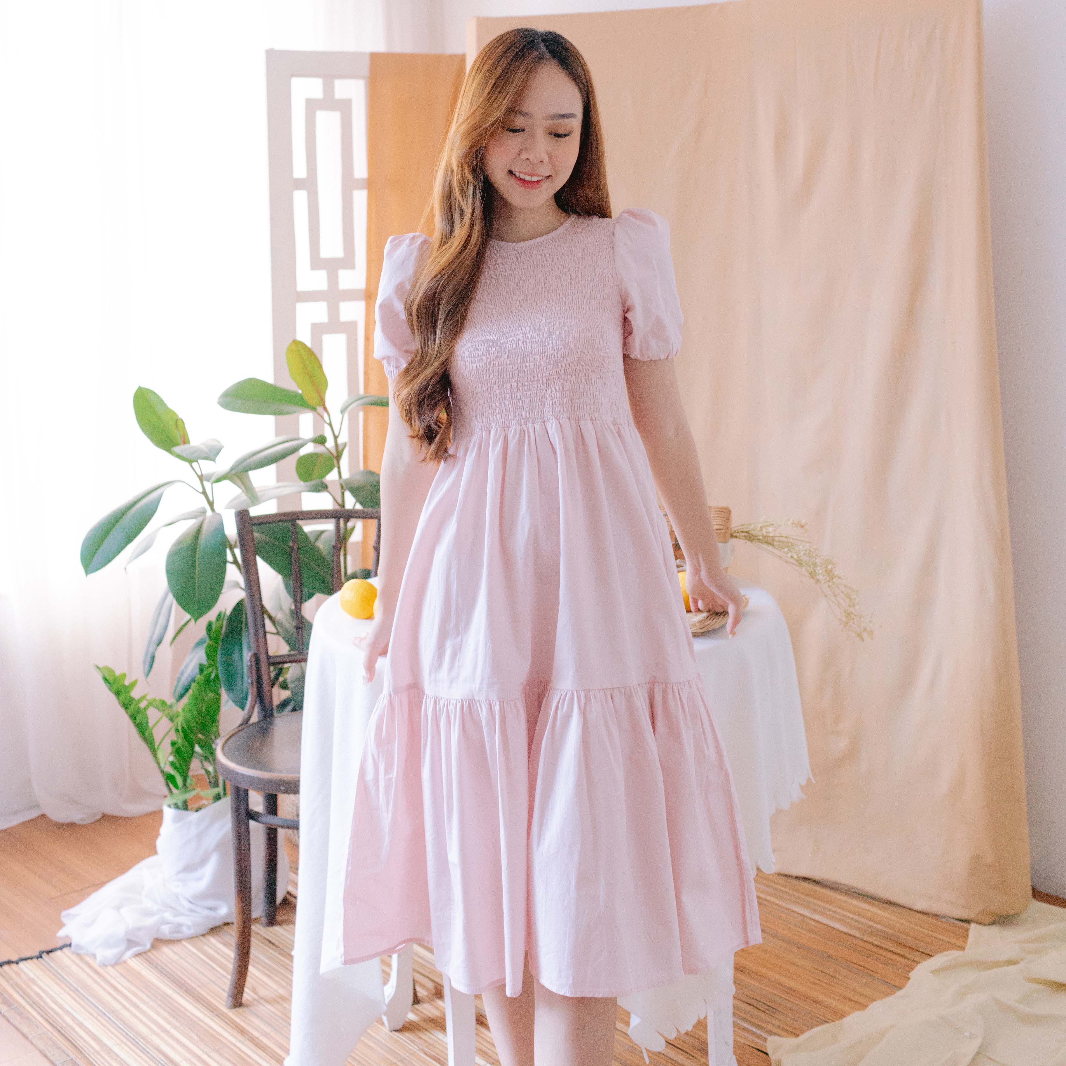 Lolliestory Kenna Cotton Midi Dress