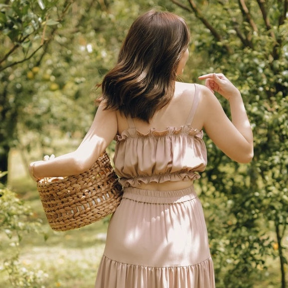 Lolliestory Chamomile Cotton Crop Top