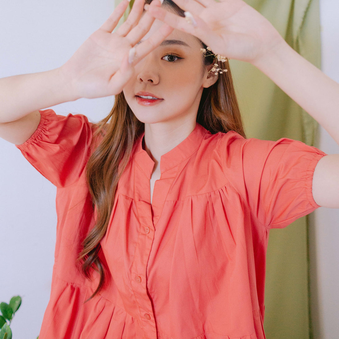 Estelle Cotton Loose Dress - Lolliestory