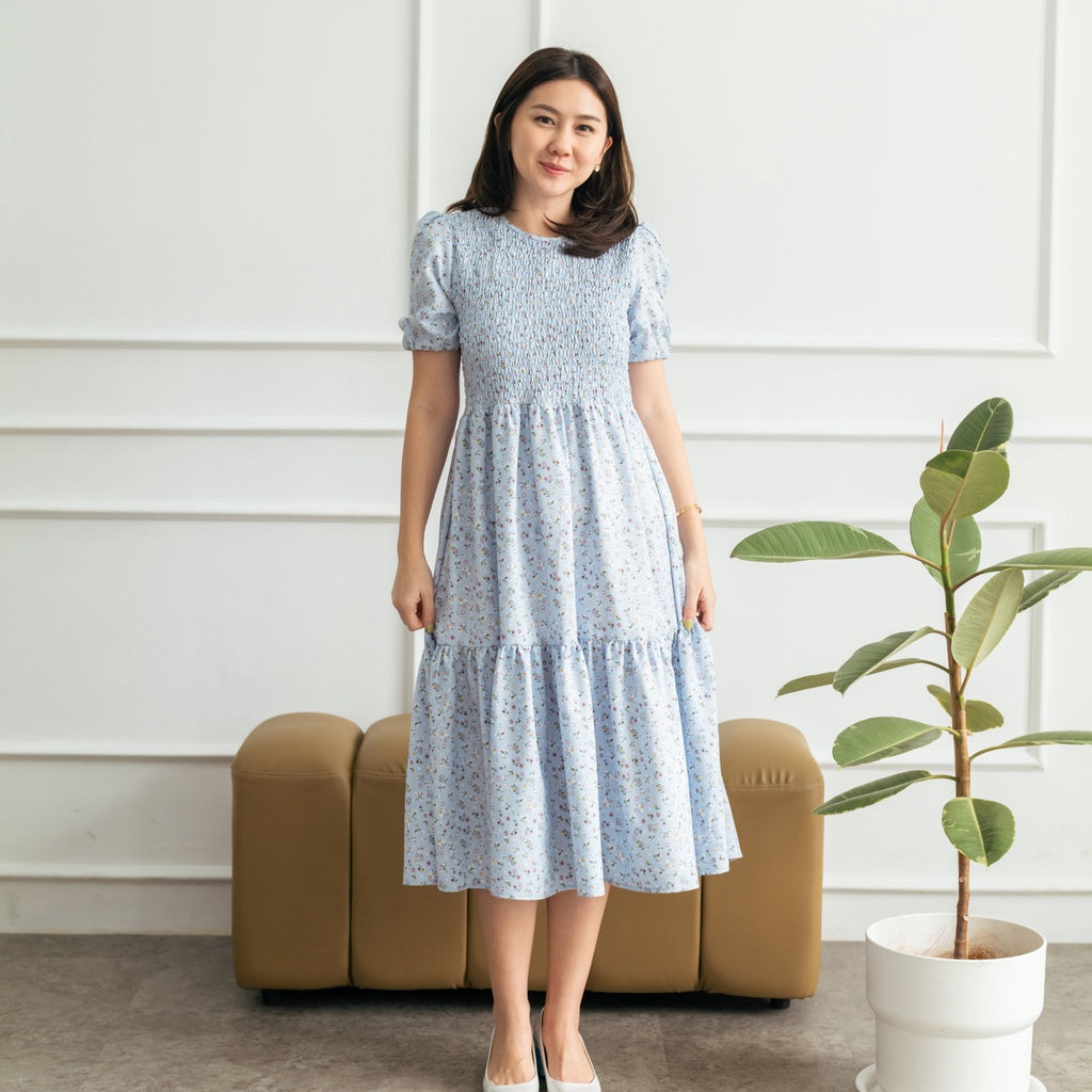 Lolliestory Kenna Pattern Midi Dress