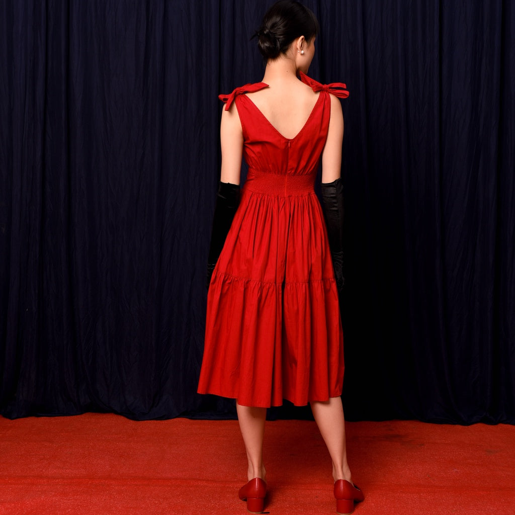 Lolliestory Shelby Cotton Midi Dress