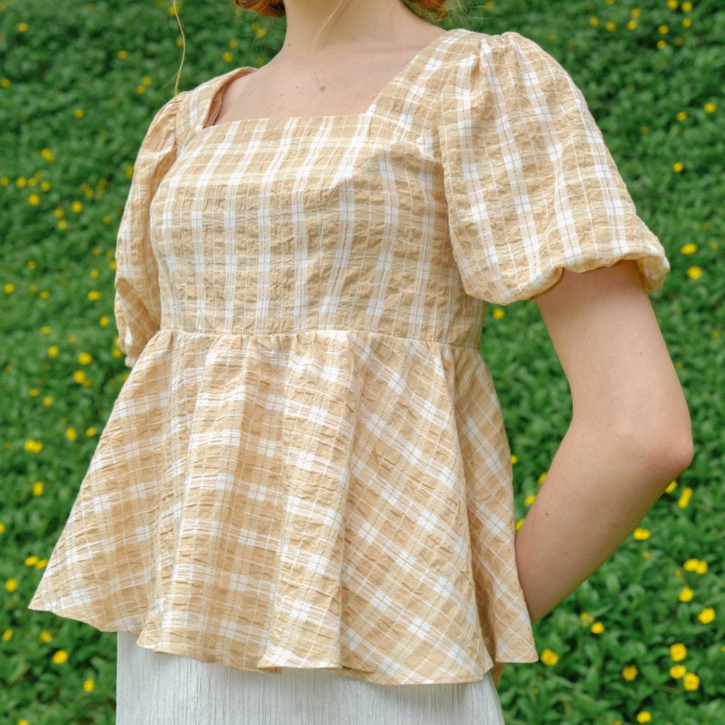 Lolliestory Pearl Peplum Top