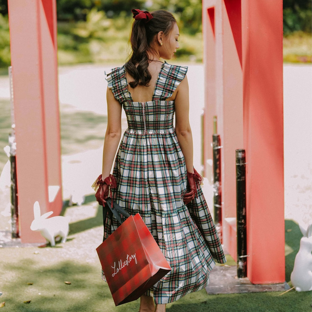 Lolliestory Jolly Square Midi Dress