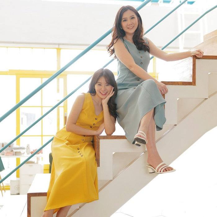 Lolliestory Nectar midi dress - Playing Colors
