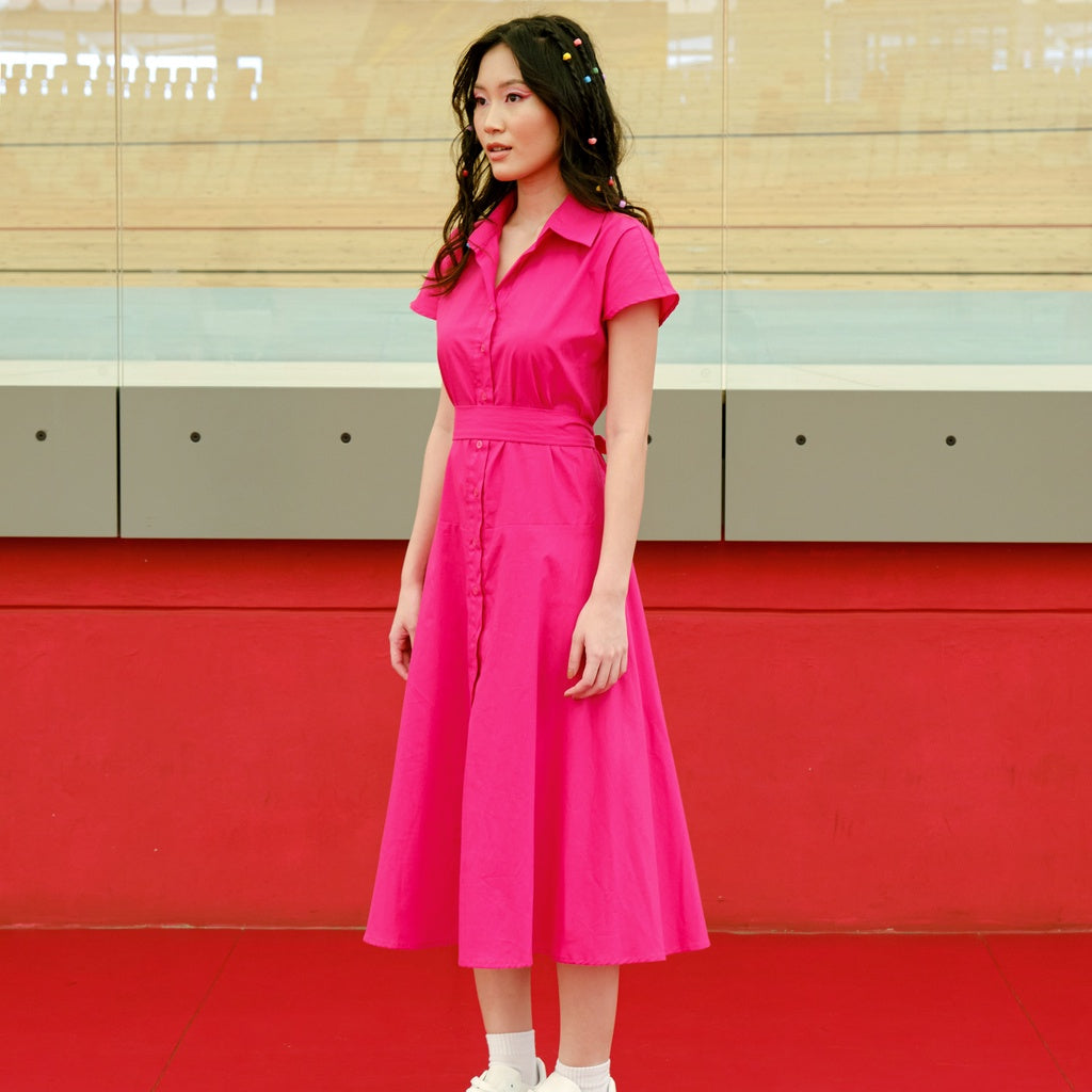 Lolliestory Jacy Cotton Midi Dress